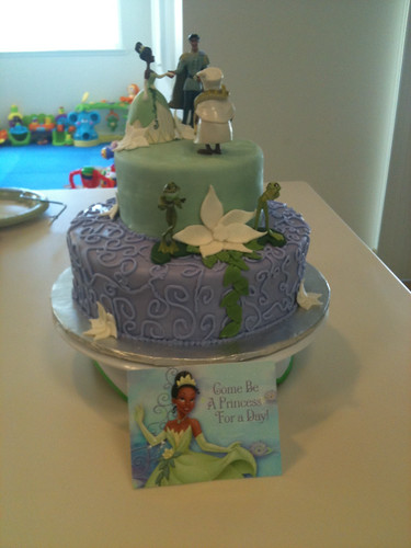 princess and the frog cake. Princess and the frog cake