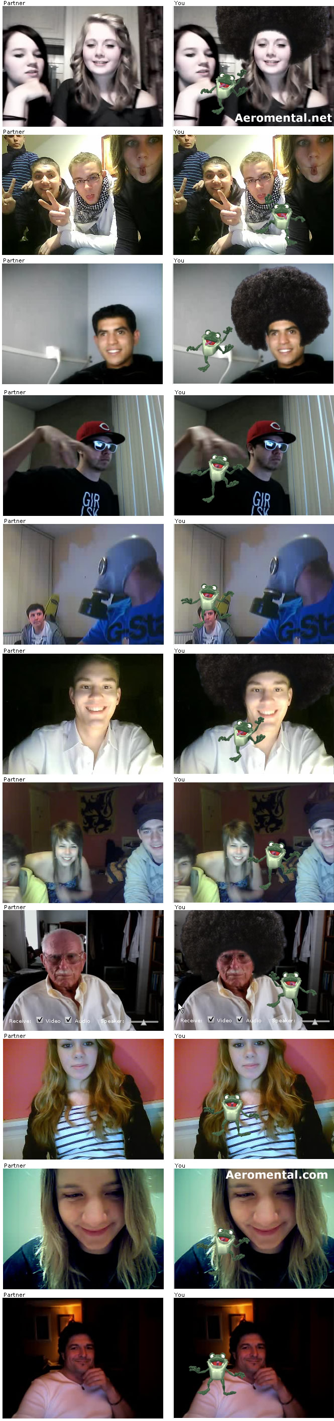 Thumb Chatroulette: The Dancing Frog