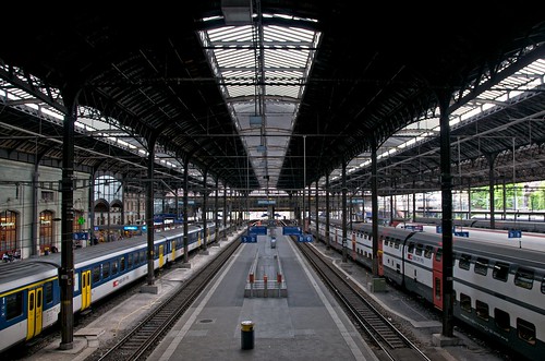 Basel train station by Mark Heine Photos