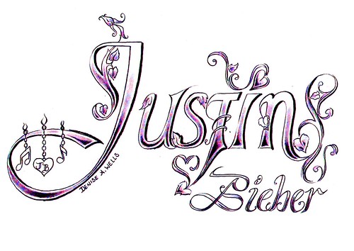 music notes tattoo designs. Justin Bieber Tattoo Design by