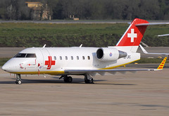 Z) Swiss Air Ambulance Challenger 604 HB-JRC GRO 17/04/2010
