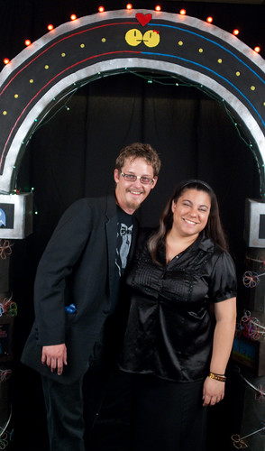 Creators of the Geek Arch, Andrew Tans and Roxanne Rousakis