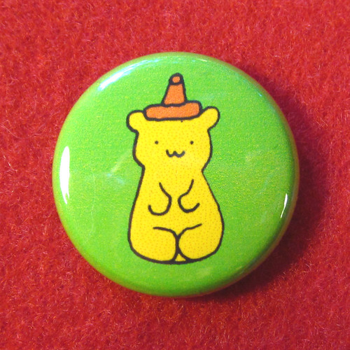 Honey Bear Button 1