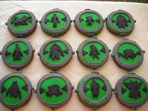 Ben10 Alien Force cookies