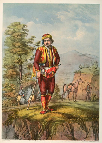 004-Jefe de bandoleros turcos-The oriental álbum 1862- J.H. Van Lennep