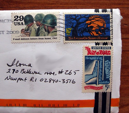 V-mail stamp and other vintages