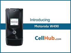 Motorola W490 by (www.cellhub.com) by Cellhub