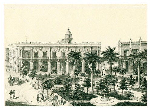 007- La Habana-Plaza de Armas-Álbum pintoresco de la Isla de Cuba- 1853