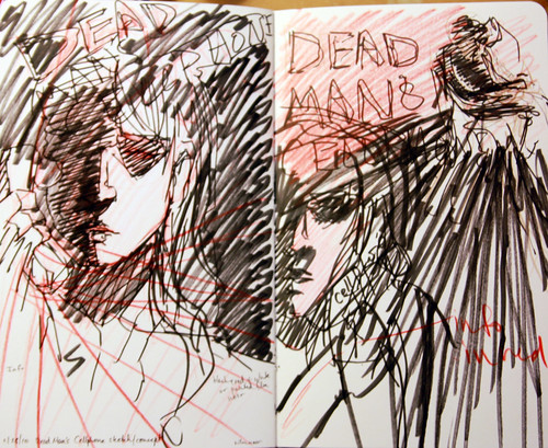 2.28.2010 Dead Man's Cellphone sketches