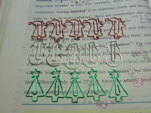 midori聖誕節限定迴紋針D-clip