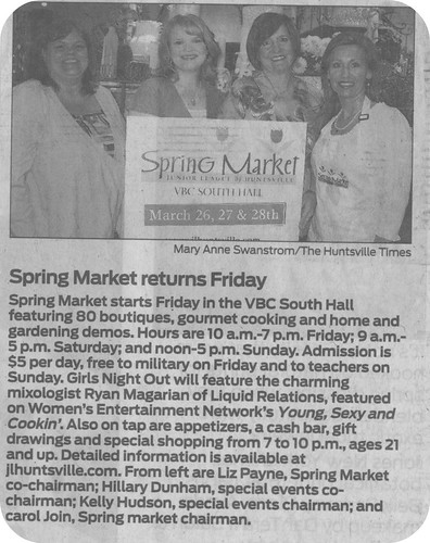 Spring Market/newspaper