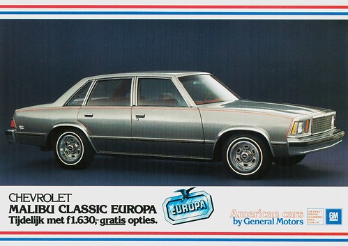1979 Chevrolet Malibu Classic Europa Holland 