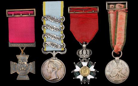 First ever Victoria Cross medal