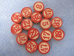 vintage lotto markers