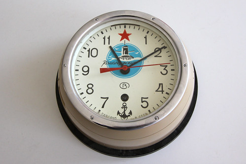 Sowjetische U-Boot-Uhr, Modell 5-2  ©  J