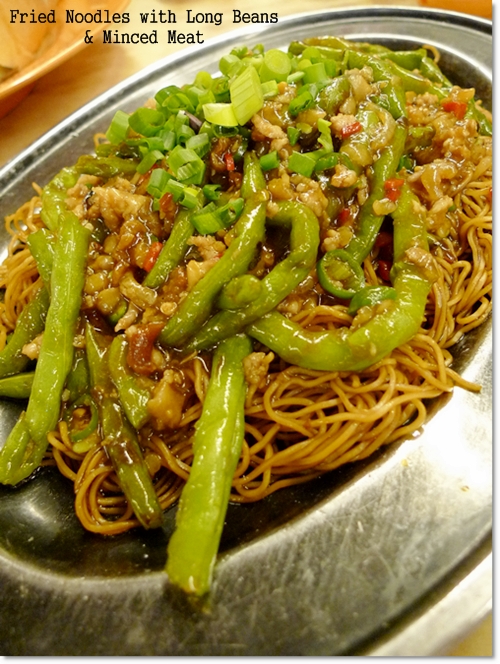 Fried Mee with Long Beans