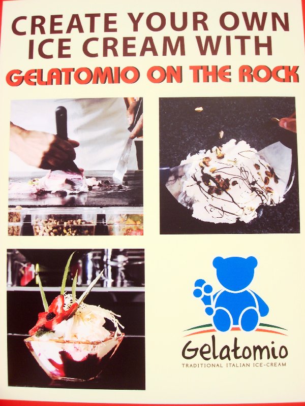 gelato on the rock