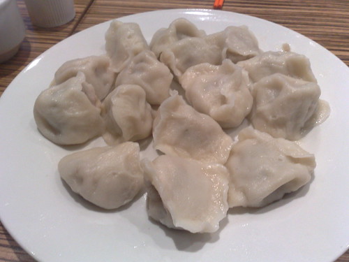 steamed pork dumplings