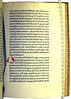 Page of Text with Green Silk Bookmark from 'De Reparatione Lapsi'