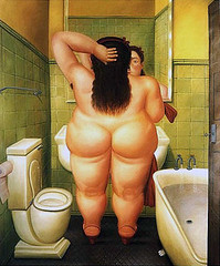 Botero.The_Toilet__1989