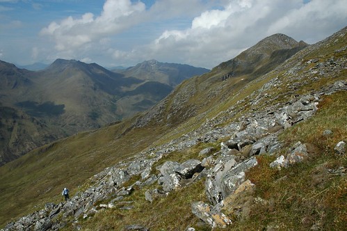 The ridge & Sgurr na Ciste Duibhe