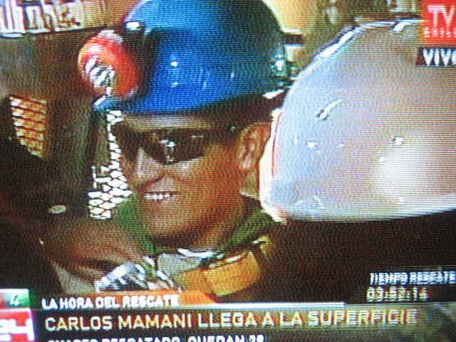 33 mineros Boliviano Carlos Mamani
