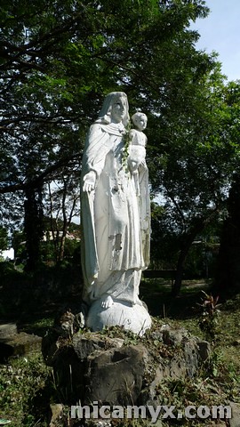 'Unruined' Mama Mary in Pindangan Ruins