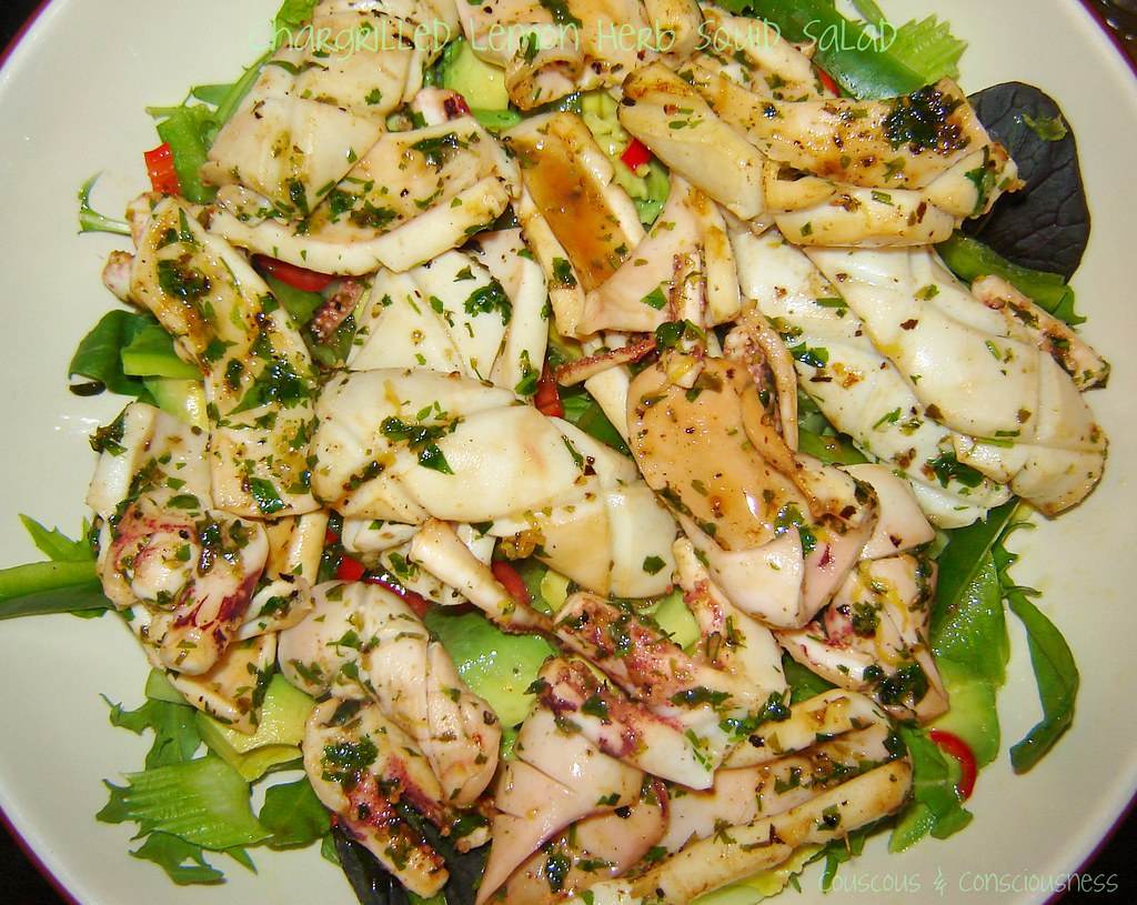 Chargrilled Squid Salad 1, cropped