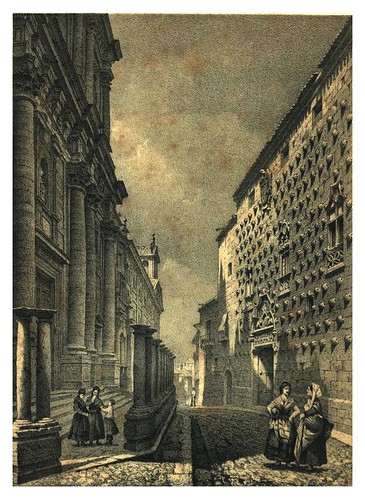 031-Casa de las Conchas (Salamanca) (1865) - Parcerisa, F. J-Biblioteca digital de Castilla y León  .