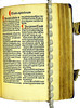Page from table of contents in Armandus de Bellovisu: De declaratione difficilium terminorum tam theologiae quam philosophiae ac logicae