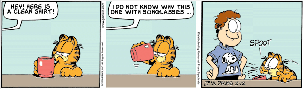 Garfield: Lost in Translation, February 12, 2010