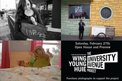 Wing Young Huie, The University Avenue Project, Open House and Preview Benefit