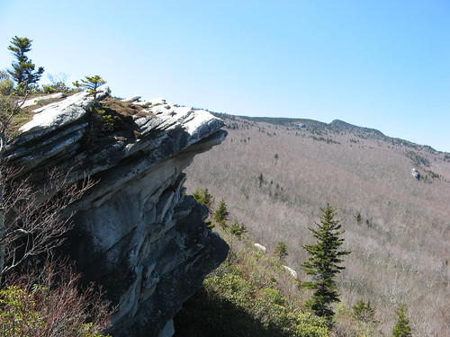 Crag, with Callaway Peak in the distance