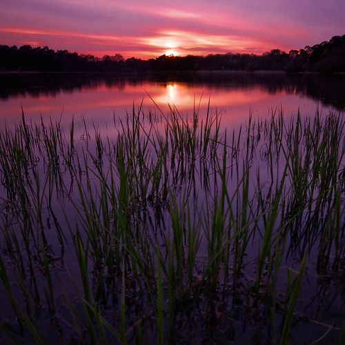 フリー画像|自然風景|湖の風景|夕日/夕焼け/夕暮れ|フリー素材|
