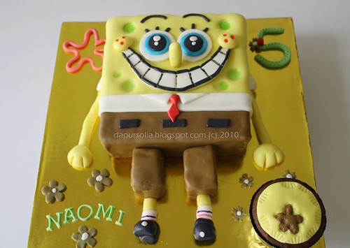 Spongebob Squarepants Cake for Naomi's 5th Birthday