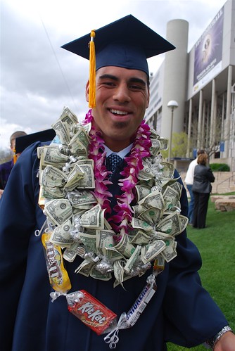 Graduation Money Lei