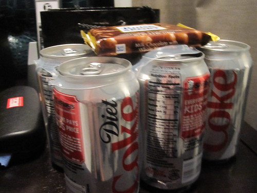 Diet Coke 6 pack, chocolate - $5.30