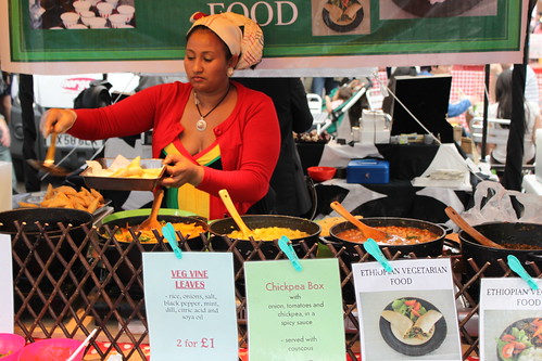 Ethiopian Food in Greenwich Market