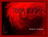 Team Adrian blog button