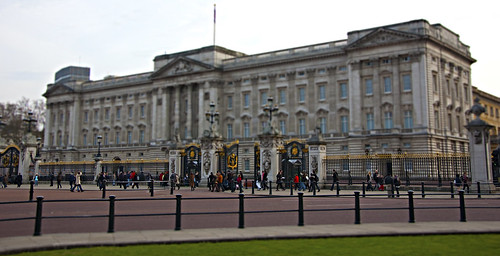 Buckingham Palace Tilt Shift