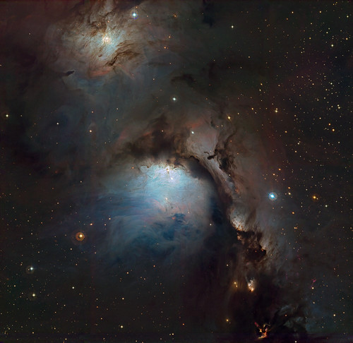 M78 for ESO Processing contest. WFI camera on 2.2m telescope