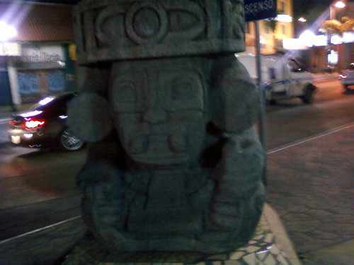 tijuana street statue