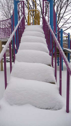 Snow stairs