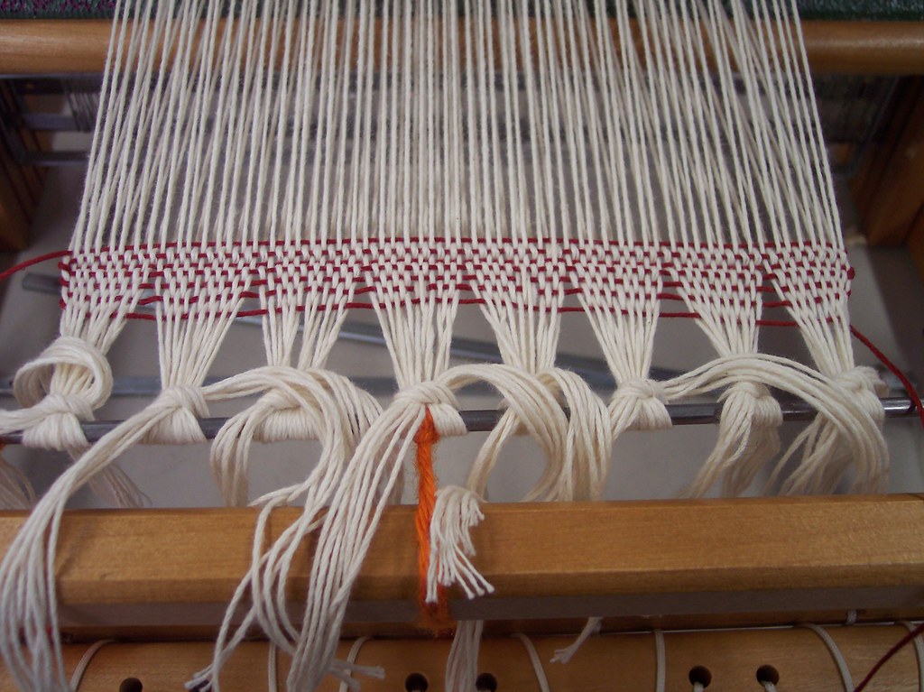 weaving / weben