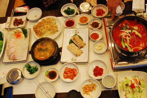 Analysis of a Korean meal
