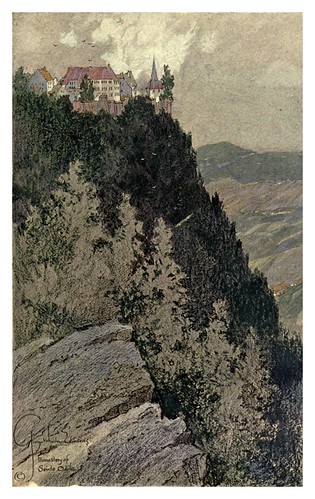 009-Sainte Odile el monasterio-Alsace-Lorraine-1918- Edwards George Wharton