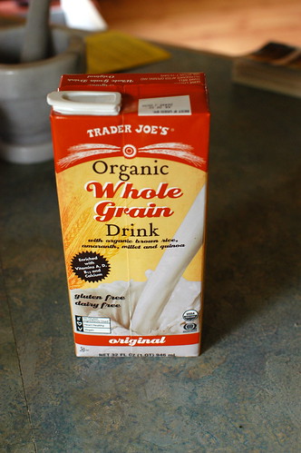 Trader Joe's organic grain drink