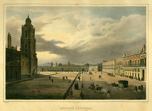 020- Ciudad de Mexico-Voyage pittoresque et archéologique dans la partie la plus intéressante du Mexique1836-Carl Nebel