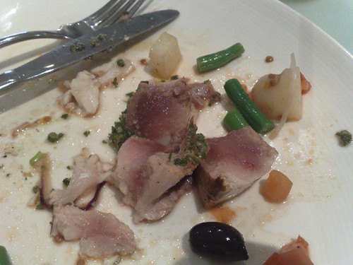 badly cooked swordfish