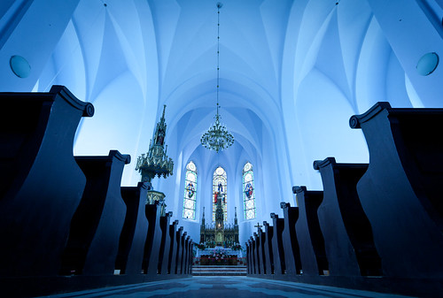 フリー写真素材|建築・建造物|教会・聖堂・モスク|ブルー|ルーマニア|